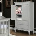 thumbnail image 3 of Evolur Armoire in Akoya Grey Pearl, Spacious Storage, 3 of 9