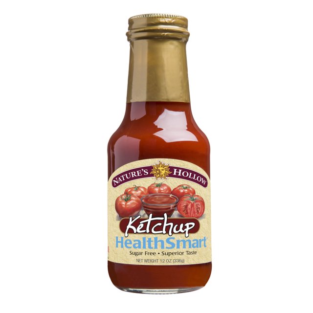 HealthSmart Sugar Free Ketchup (12 oz) by Nature's Hollow
