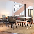 thumbnail image 4 of Compamia Siesta Air 55' Dining Table with HPL Compact Laminated Top, White (1 Count), 4 of 5