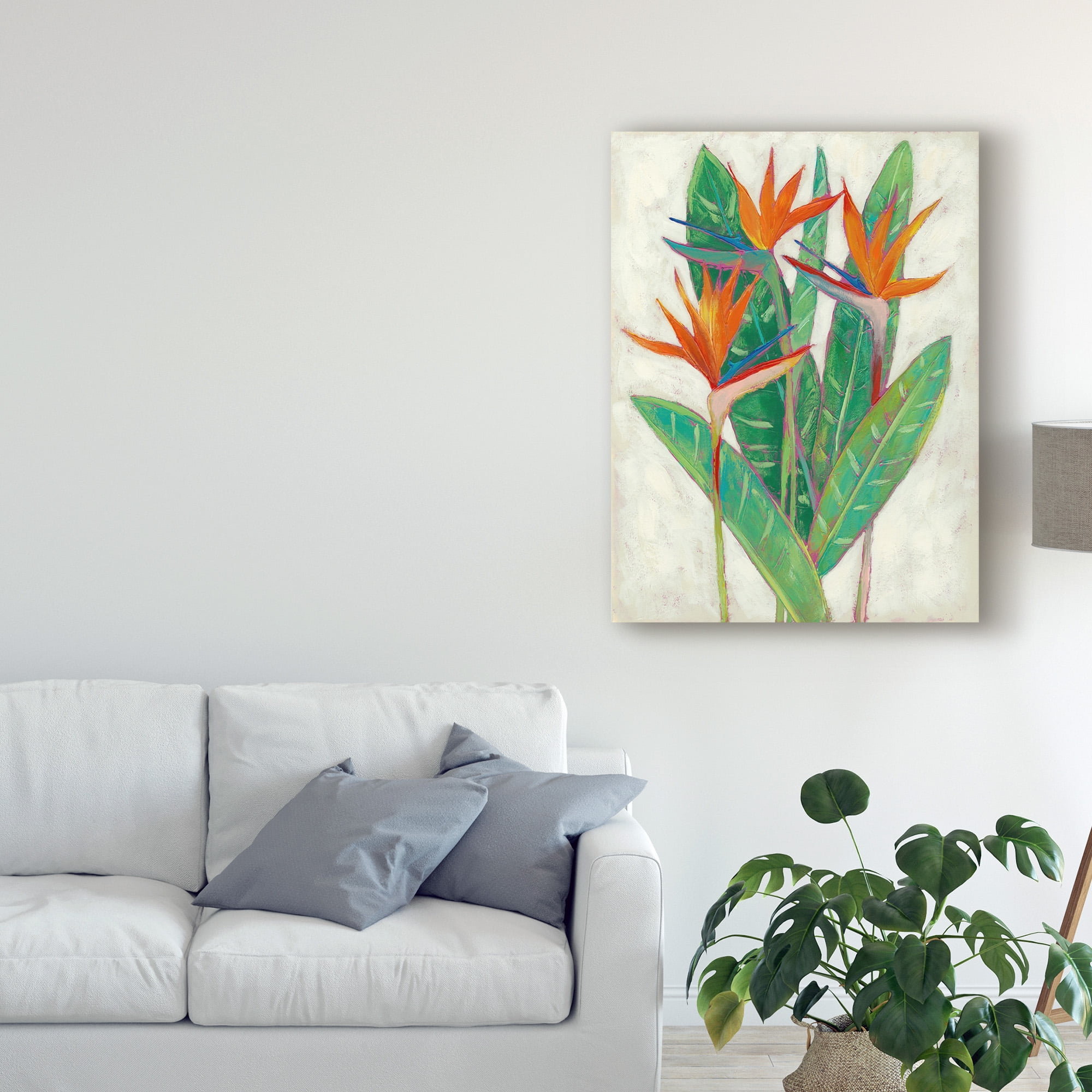 Trademark Fine Art 'Paradise Vacation II' Canvas Art by Chariklia Zarris