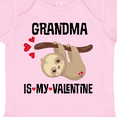 thumbnail image 4 of Inktastic My Grandma Is My Valentine Boys or Girls Baby Bodysuit, 4 of 5