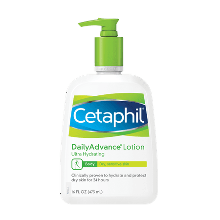Cetaphil Dry Sensitive Daily Advance Ultra Hydrating Lotion, 16.0 fl (Best Moisturizing Lotion For Eczema)