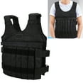 thumbnail image 4 of Adjustable Weighted Jacket Weighted Vest Black For Adult Kids, 4 of 8