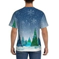 thumbnail image 2 of Naloa Christmas Trees Men's T-Shirt Sport T-shirt Men's Basic Tee Casual Men's Shirt, Round Neck, Short Sleeves - XX-Large, 2 of 5