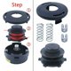 thumbnail image 3 of Paquete de 6 piezas de repuesto para recortadora de hilo Starlight para Stihl Fs44 Fs80 Fs83 Fs85 Fs90 Fs100 Fs110 Fs120 Fs130 Fs200, recortadora de hilo con resorte esquí esquí Gafas de esquí, 3 of 5