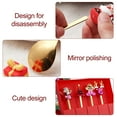 thumbnail image 3 of Christmas Tableware Set, Stainless Steel Christmas Spoon, Holiday Tableware, Food-grade Ice Cream Spoon, 3 of 5