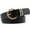 Black, variant on asddcavvf Women's Leather Belts for Jeans Dresses Fashion Gold Buckle Ladies Belt