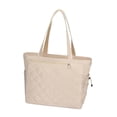 thumbnail image 2 of Bolsa de tenis para hombre y mujer, bolsa de gimnasio con compartimento para zapatos. Beige, 2 of 8