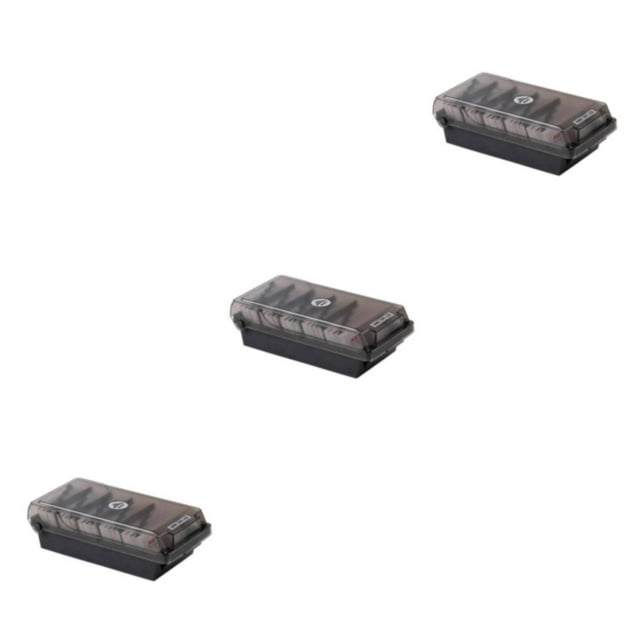 Maytalsory Organize Desk In Style With Durable Business Card Holder Black Professional 3Set