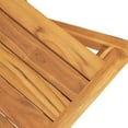 thumbnail image 3 of vidaXL 5 Piece Garden Dining Set Solid Wood Teak, 3 of 5