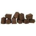 thumbnail image 4 of Rectangular Synthetic Materials Block Dark Brown Vegetables Breathable Moisturizing 10Pack, 4 of 8