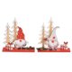 thumbnail image 3 of Cateissary Decoración navideña de en forma de Papá Noel, decoraciones para el hogar, artesanía, decoración de escritorio, regalo, adorno para Kits de decoración para fiestas Gris, 3 of 6