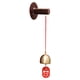 thumbnail image 1 of Campana de viento elegante Bewildely para puerta mediana color nuez, 1 of 6