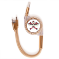 thumbnail image 1 of La cultura tradicional China Patron Kite Cable de carga telescópico múltiples USB tres en uno, 1 of 3