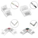 thumbnail image 2 of Conector de tira de LED de 2/3/4 pines, tira de luz sin soldadura a conector eléctrico de cobre para terminales de cable de tira WS2812B RGB 5835, 2 of 5