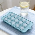 thumbnail image 2 of Klonfd Silicone Trays With Lids Flexible Freezer For Perfect Spheres And Large Cubes Easy Release Kitchen, 2 of 5