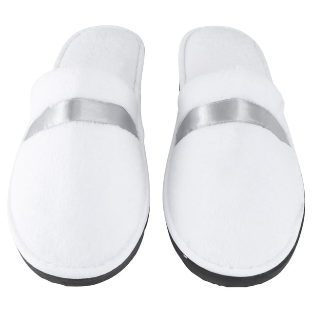 unbranded Zapatillas Unisex Claras De Coral Fleece Para Hotel Con Suela Antideslizante