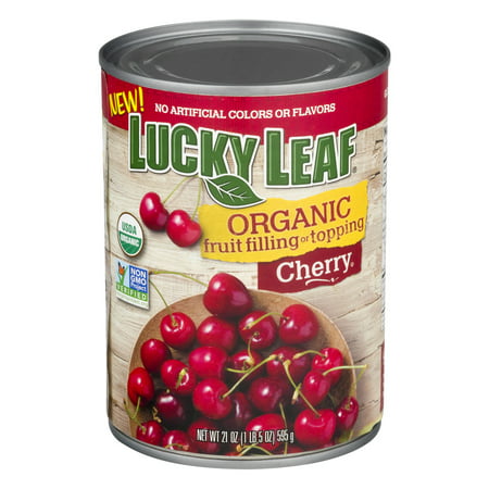 Lucky Leaf Organic Fruit Filling Cherry, 21.0 OZ