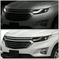 thumbnail image 4 of DNA Motoring For 18-21 Chevy Equinox LED DRL Black Clear Corner Projector Headlight Lamps Pair, 4 of 8