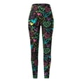 thumbnail image 4 of Tosmy Women's Leggings Womens Valentine's Day Cute Print Casual Comfortable Home Leggings Boot Pants Soft, 4 of 5