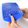 thumbnail image 3 of 1pc 160 grids Silicone small ice cube tray ice mold kitchen tool for whiskey cola, 3 of 5