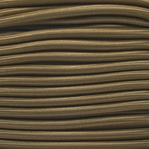 West Coast Paracord Cordon Antichoc de Qualité Marine 1/4 Pouce - Longueurs jusqu'à 1000 Pieds - Fabriqué aux États-Unis (25 Pieds, Brun Coyote)