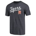 thumbnail image 2 of Men's Navy Detroit Tigers Vintage Cooperstown Collection Wahconah Tri-Blend T-Shirt, 2 of 3