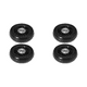 thumbnail image 1 of 1 Par Ruedas Goma Silenciosas para Cubierta Carrito Herramienta Reparación Lujo (78*24mm), 1 of 5