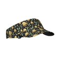 thumbnail image 1 of Fotbe Octopuses And Leaves Visera Deportiva con Diseño, Gorra Abierta Ajustable de Algodón para Mujer y Hombre, 1 of 7