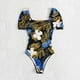 thumbnail image 3 of Traje de Baño Mujer Traje de Baño de Moda Para Mujer, Estampado Floral, Sexy, Con Tiras, Bikini Triangular, Traje de Baño Para Playa y Piscina., 3 of 7