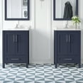 thumbnail image 3 of Ove Decors Kansas 24 W x 19" D Freestanding Bathroom Vanity with Sink, Midnight Blue, 3 of 26