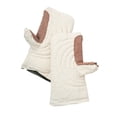 thumbnail image 3 of aislantes del calor, de protección de temperatura, resistentes al desgaste, guantes aislantes suaves y gruesos para la construcción, 3 of 8