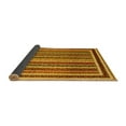 thumbnail image 2 of Ahgly Company Indoor Square Abstract Yellow Contemporary Area Rugs, 8' Square, 2 of 4