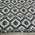 thumbnail image 4 of SAFAVIEH Montauk Corrine Geometric Cotton Area Rug, Ivory/Black, 2' x 3', 4 of 7