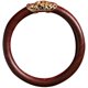 thumbnail image 1 of Natural Wood Bangle Bracelet Ethnic Wood Cuff Bracelet Vintage Round Bangle, 1 of 4