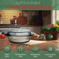 thumbnail image 6 of Simax Casserole Dish with Lid Microwave & Oven Safe Clear Glass Cookware, 3.5 Quart, 6 of 8