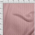 thumbnail image 3 of oneOone Cotton Cambric Pink Fabric Geometric Quilting Supplies Print Sewing Fabric By The Yard 56 Inch Wide, 3 of 4