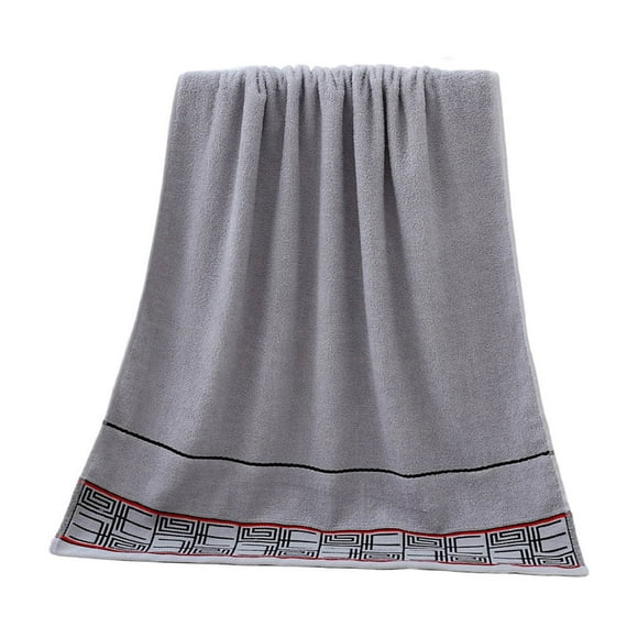 Fiudx Toalla de Baño de Algodón, Tamaño Grande (71 X 139 Cm), Súper Absorbente, Ligera, de Secado Rápido y Duradera, Ideal para Gimnasio, Viajes, Uso Diario, Materiales Naturales Seguros, Lavable a M