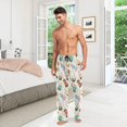 thumbnail image 7 of HPINK-T Mens Sleep Pajama Pants Set Bottoms Capybara Fleece Lounge Sleepwear PJs S, 7 of 7