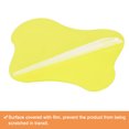 thumbnail image 4 of Unique Bargains 2pcs Acrylic Irregular Coaster, Creative Coaster Mug Pad Coffee Cup Coaster, Yellow (7x6 Inch), 4 of 6