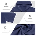 thumbnail image 6 of gbyLJF Men's 2 Pieces Cotton Linen Set Casual Short Sleeve Button Up Hoodie & Long Pants Beach Vacation Summer Outfits, 6 of 9