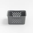 thumbnail image 5 of IRIS USA Medium Organizer Storage Basket, Gray, Pack of 4, 5 of 9