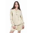 thumbnail image 1 of Conjunto sudadera con shorts Roman Fashion /Juvenil, 5290 (Beige) beige CH, 1 of 4
