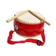 thumbnail image 3 of Tambor de cintura, instrumentos de percusión de tambores chinos con baquetas, duradero, Material de música rítmica de aprendizaje temprano para niños, tambor de cintura redonda Hugo Tambor de cintura, 3 of 10
