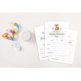thumbnail image 6 of Inkdotpot 30 Fill In StyleBaby Shower Invitation Cards Jungle Animals Gender Neutral Blank Invites, 6 of 7
