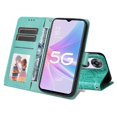 thumbnail image 5 of Funda tipo cartera GANGXUN para OPPO A78 5G , diseño girasol, cuero PU, soporte, cierre magnético, tarjetero, 5 of 5