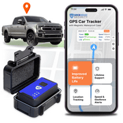 Brickhouse Car Trackers for Your Vehicle - Spark Nano 7 GPS Tracker with Magnetic Waterproof Case - Hidden Real-Time 4G LTE Vehicle Finder - GPS Tracking Device for Cars - Subscription Required