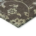 thumbnail image 4 of Addison Rugs Chantille Indoor/Outdoor Transitional Floral Chocolate Washable Round Rug, 8' x 8', 4 of 6