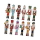 thumbnail image 4 of 12 figuras de cascanueces, decoraciones de madera para cascanueces, decoración navideña, estatuas de cascanueces de madera para sala de estar, 4 of 9