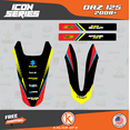 thumbnail image 2 of Kalair GFX Graphics Kit for Suzuki DRZ125 (2008-2021) Icon Series, 2 of 5